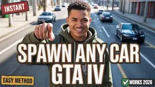 How to Spawn Any Car Instantly in GTA IV | Easy Vehicle Method (2026)
