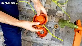Cum se înlocuiește firul de cosit la motocoasa, instructiuni video