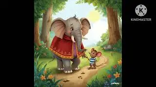 Hathi Aur Chuha #cartoon #cartoonreels #trending #youtubeshorts #viral #animation #funny 