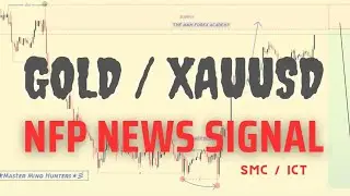 GOLD NFP NEWS SIGNAL || NEWYORK SESSION TARGET || #nfpnews #forexanalysis #forexsignals #forexcharts