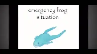 EMERGENCY FROG SITUATION for 10 minutes (Credit to @Matt_Rose for OG clip)