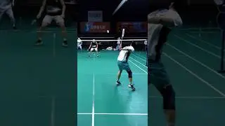 To win, in addition to attacking, you must defend well #badminton