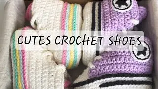 Crochet Baby Shoes | Handmade Booties in Multiple Colors & Styles