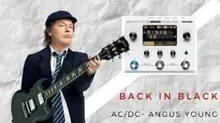 Unlocking Angus Young's Back in Black Tone with Hotone Ampero II Stomp | Guitar Tone Tutorial