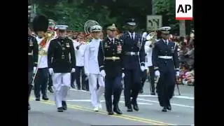 USA: WASHINGTON: INDEPENDENCE DAY CELEBRATIONS