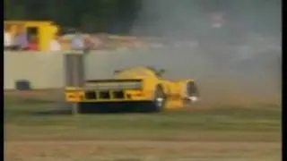1989 - Le Mans - Harald Grohs spins at Ford