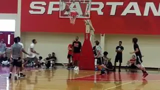3 on 3 competition at University of Tampa Prospect Camp