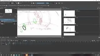 импорт кадров в анимацию плюс анимационные кривые Krita 5