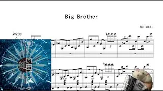 Big Brother - 核P-MODEL [Accordion Sheet Music]