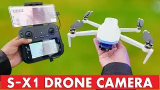 S-X1 Drone Camera Unboxing & Review | Real Flight Test | Best Budget Drone 2026 (USA)