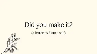 Did you make it? | Spoken word poetry (Original poem) | Amisha Pardeshi