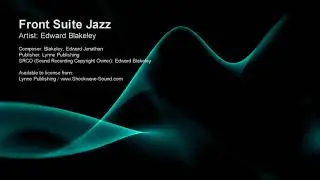 Front Suite Jazz - Edward Blakeley (Lynne Publishing)