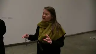Curator's Tour of To refuse/To wait/To sleep