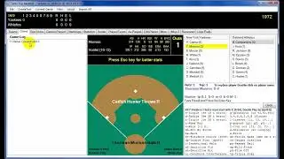 Scorekeeping for Table Top Baseball Games (1/5)