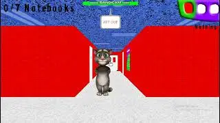 I got the secret game over in Talking Tom's Schoolhouse