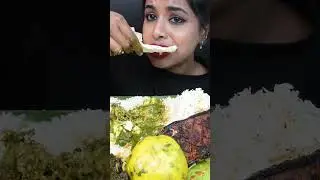 ASMR Eating Spicy Bengali Food Baingan bharta,Aloo ka bharta,Dal Tadka Big Bites ASMR Eating Mukbang