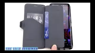 Hidden Card Storage, Removable Folio Cover & 10 Ft Drop Protection: Tech21 Evo Wallet for Galaxy S8!