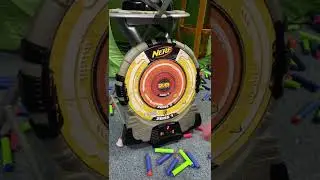 Nerf N-Strike 2003 Tech Target! I love when thrifted electronics are stored without batteries :P