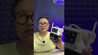 EYESEC CCTV Outdoor WiFi 6MP Dual Lens Waterproof IP Camera 360&deg; PTZ Long Distance Mobile Phone C...