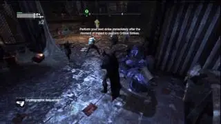 Batman Arkham City Let's play commentary Ep. 28 - Fails a-plenty at the GCPD building!