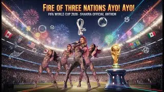 FIFA World Cup 2026  Ayo! Ayo! Anthem | SHAKIRA  Official | Stadium Bass Song