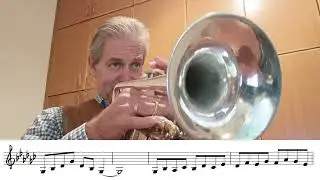 Gb major scale Exercise for Trumpet - fast