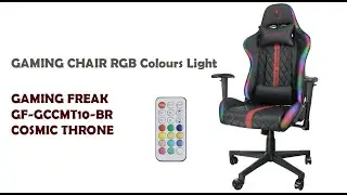 GAMING CHAIR RGB Light : GAMING FREAK GF-GCCMT10-BR COSMIC THRONE