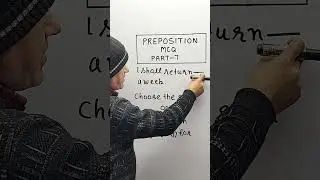 🔥 Preposition MCQ Test in English | Competitive Exam Quiz 🔥