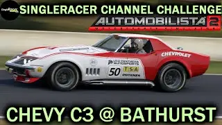 SingleRacer Channel Challenge | AMS2 | The GT Classic Corvette C3 @ Bathurst