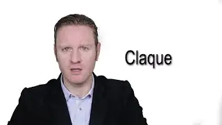 Claque - Meaning | Pronunciation || Word Wor(l)d - Audio Video Dictionary