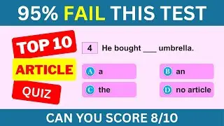 Can You Score 8/10? Grammar Practice for Adults | ARTICLE QUIZ