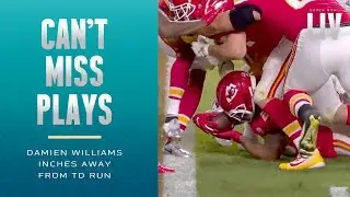 Damien Williams Inches Away from 4th-Down TD! | Super Bowl LIV