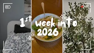First week of 2026! | New year reset & unboxings!