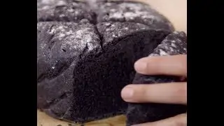 Pain tout noir au charbon Carinne Teyssandier