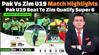 Pakistan Vs Zimbabwe U19 Match Highlights / U19 World Cup2026 / Pakistan U19 Beat To Zimbabwe U19.