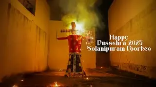 Cinematic Happy Dussehra 2025 I DK Creation I Solanipuram Roorkee IIT