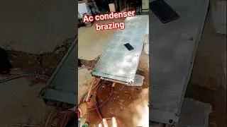 ac condenser coel brazing | condenser coel leakeg | #busac | #brazing | #bushvac | #bustravel
