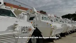 UNIFIL Korean peacekeepers hand over 10 APCs to LAF