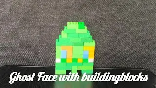 Satisfying DIY Blocks Ghost face|Buildingblocks|Blockvedio|Building blocks for kids#harshysworld 