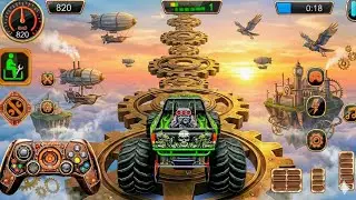 Ultimate Mega Ramp Car Jumping & Monster Truck Stunts | High Graphics Gameplay 2025