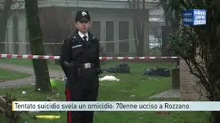 Tentato suicidio svela un omicidio: 70enne ucciso a Rozzano