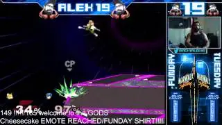 Shine Cancel Back-Air Off Ledge (Alex19 Stream)