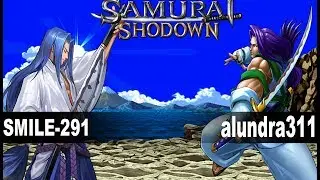 Samsho: SMILE-291 (Ukyo) vs alundra311 (Sogetsu) Samurai Shodown Online Match