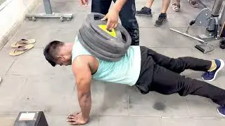 ❤️ Push-Up Challenge ❤️ 40Kg Weight ❤️