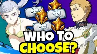 NOELLE or JULIUS? - FULL F2P SUMMON & DUPE PLAN!!! [Black Clover Mobile]