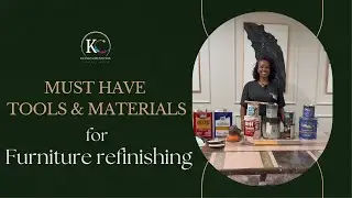 Furniture Refinishing for Beginners: Essential Tools & Materials You NEED