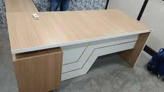 office table L shape size L72inch D36inch H30INCH comments for price  visit for furniture block 😁