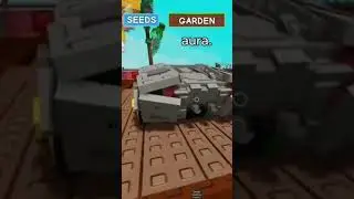 GROWN GARDEN❌GROWN A CAR✅🔥 #growagarden #growagardenroblox #roblox
