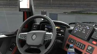 ETS2 1.58 | NEW Renault 2024 + Realistic Engine Sound | Ultra Physics & Rain Mods