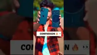 NOTHING PHONE 1 VS iPHONE 12  CAMERA COMPARISON 🔥😎 BEST 👀
